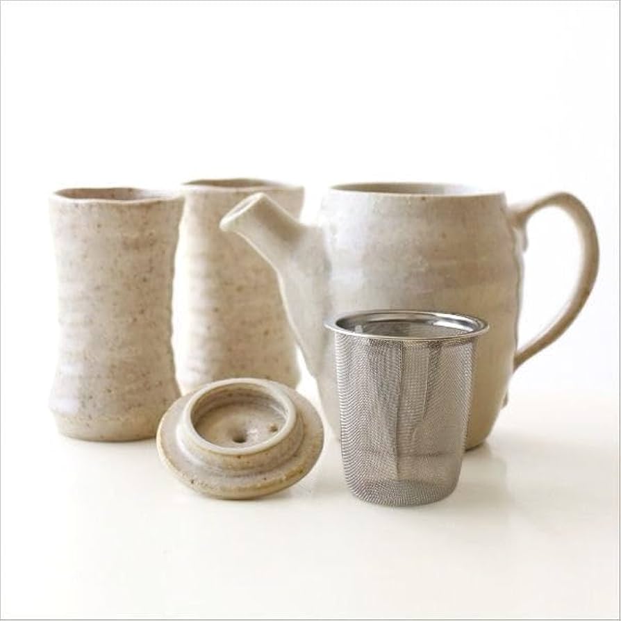 湯のみ、急須 Amazon.co.jp: ティーポット 急須 湯のみ セット 陶器 日本製 美濃焼